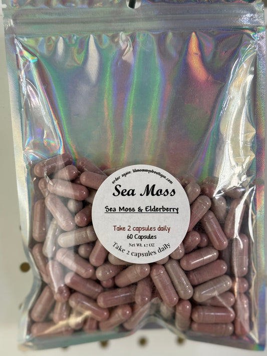 Sea Moss and Elderberry Capsules