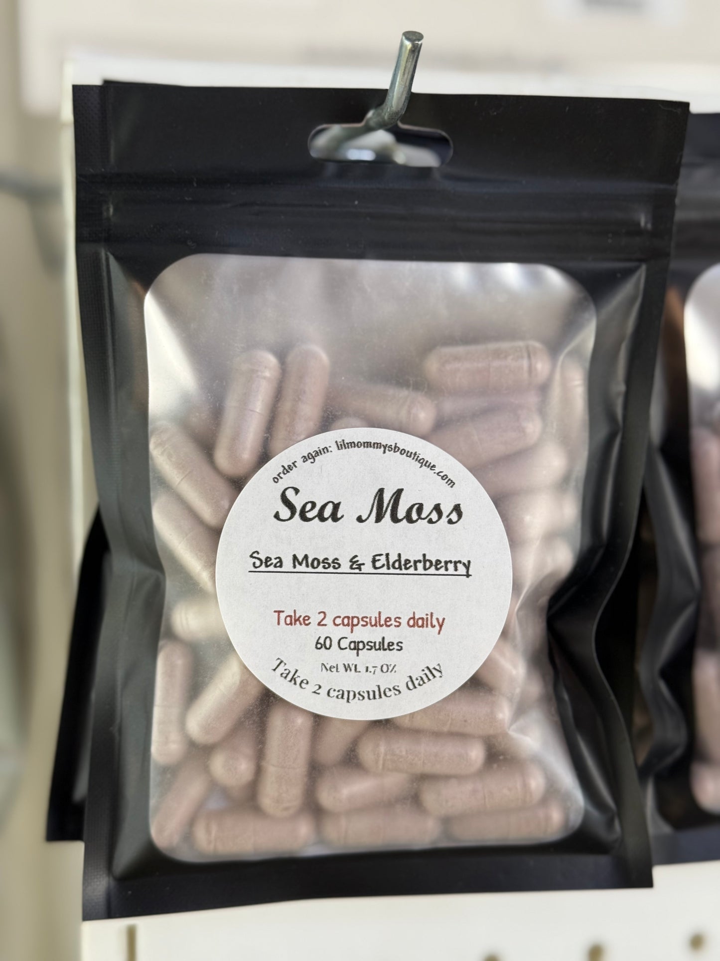 Sea Moss and Elderberry Capsules