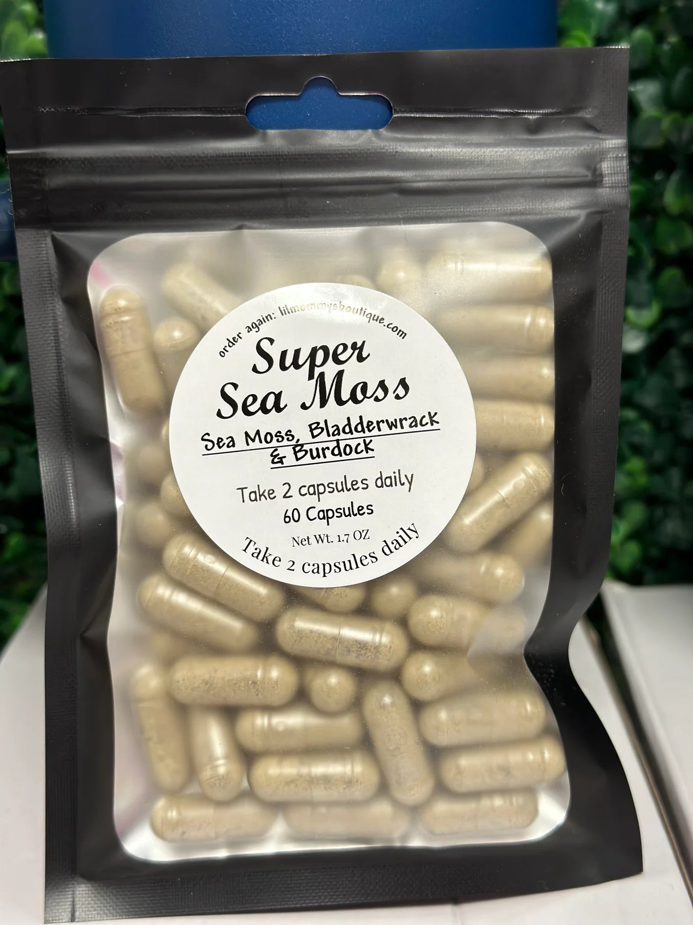 Super Sea Moss, Bladderwrack, and Burdock Capsules